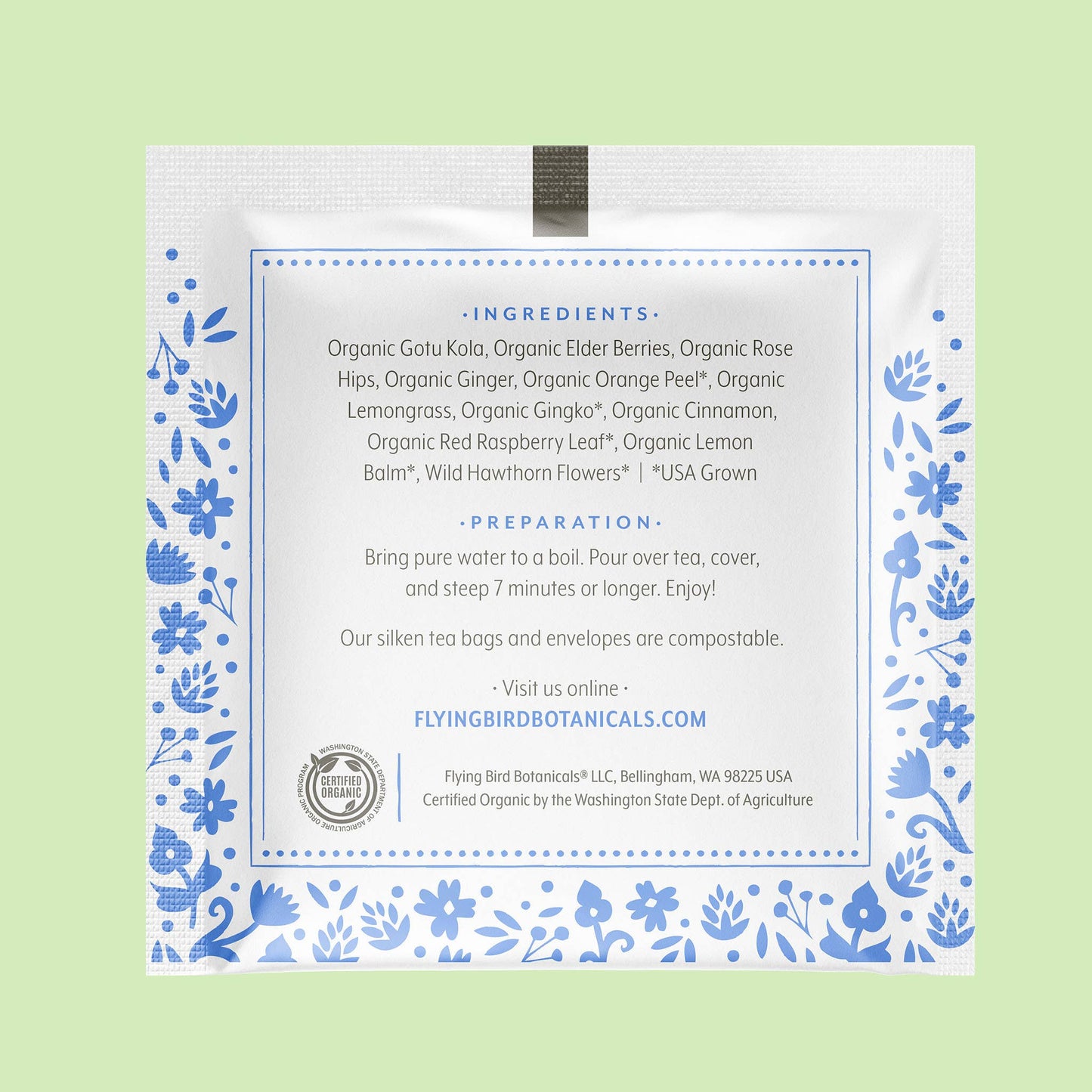 Bluebird Morning - Individual Envelope