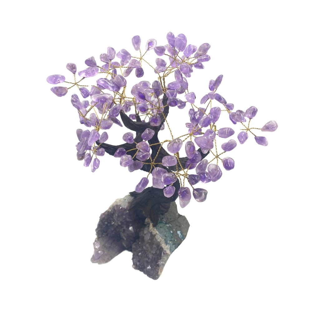 Feng Shui Money Tree - Amethyst, Large