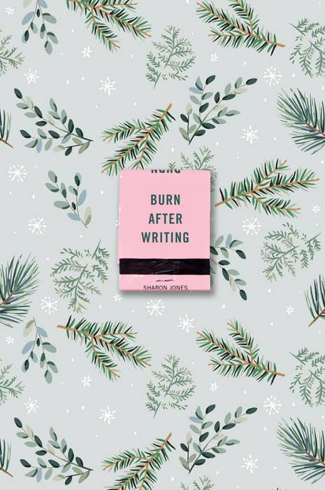 Burn After Writing - Winter Leaves