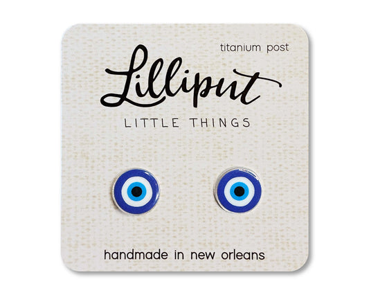 Lilliput Earrings - Evil Eye