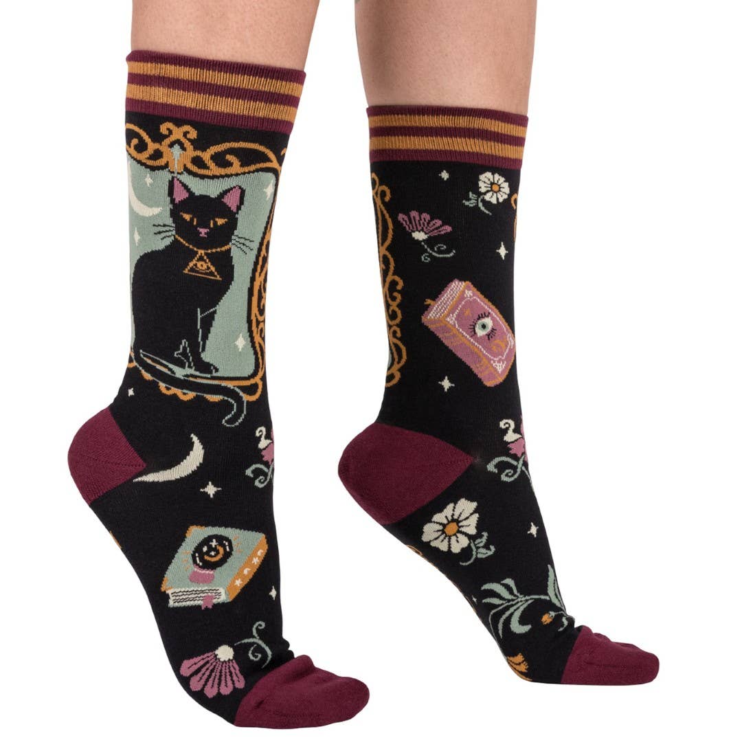Foot Clothes - Duchess Shadowfloof's Mew World Order Crew Socks