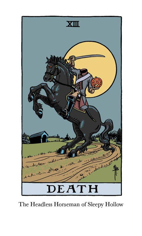 Legend of Sleepy Hollow Tarot —Headless Horseman Edition NEW