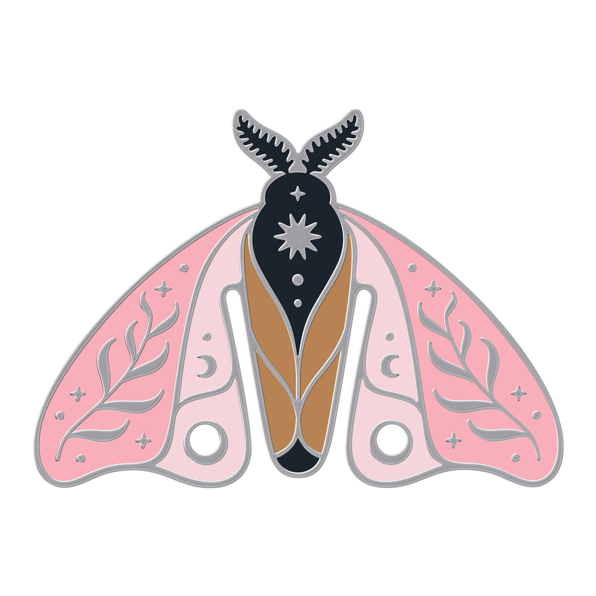 Moth Marks - Celestial Moth Bookmarks