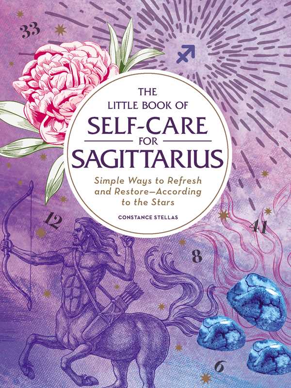 Little Book of Self-Care for Sagittarius by Constance Stellas: Hardcover