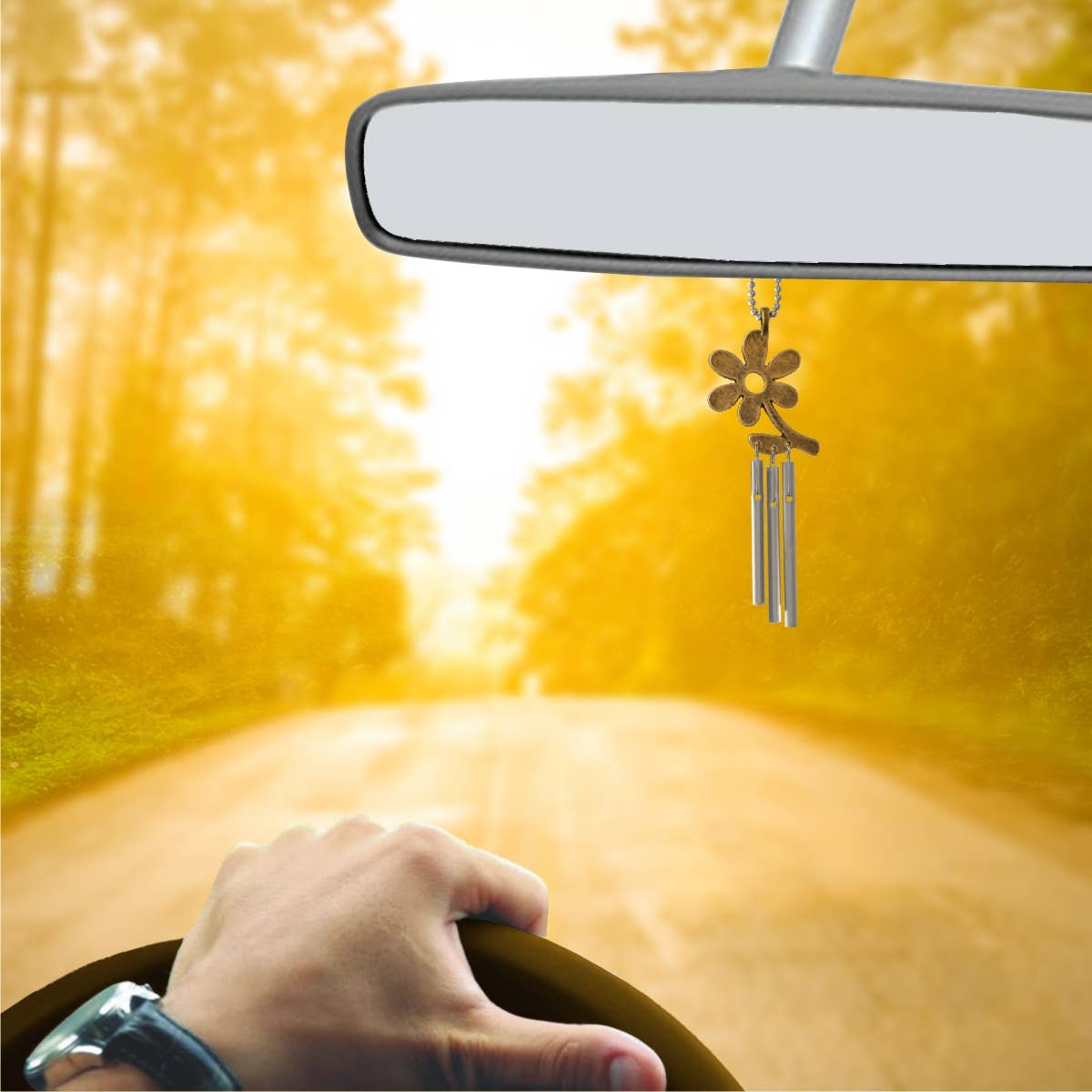 Jacob's Musical Car Charm Chime, Daisy