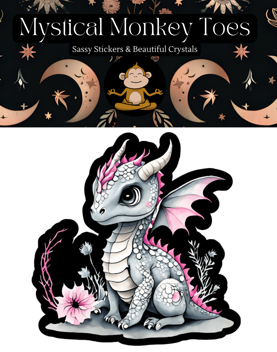 Sticker MMT - Super Cute Dragon Vinyl