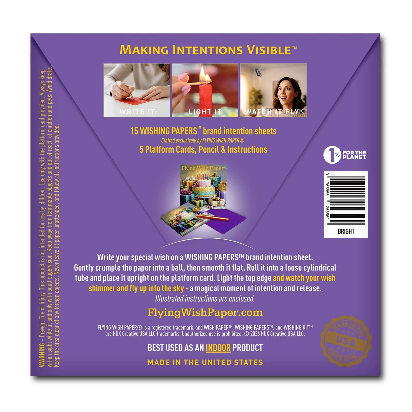 Bright - Wish Paper™ Gift Kit – Birthday Joy & Celebration