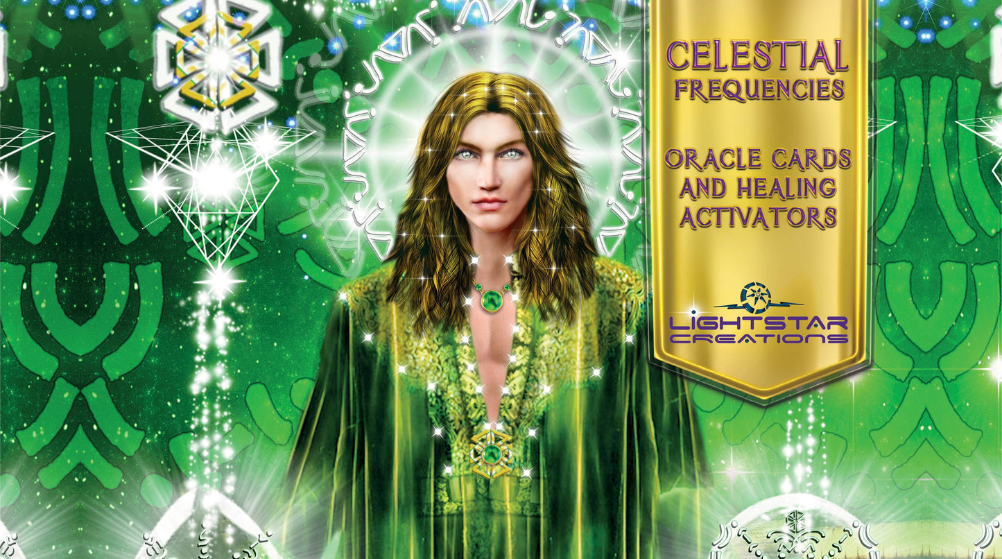 Celestial Frequencies: Oracle Cards and Healing Activators