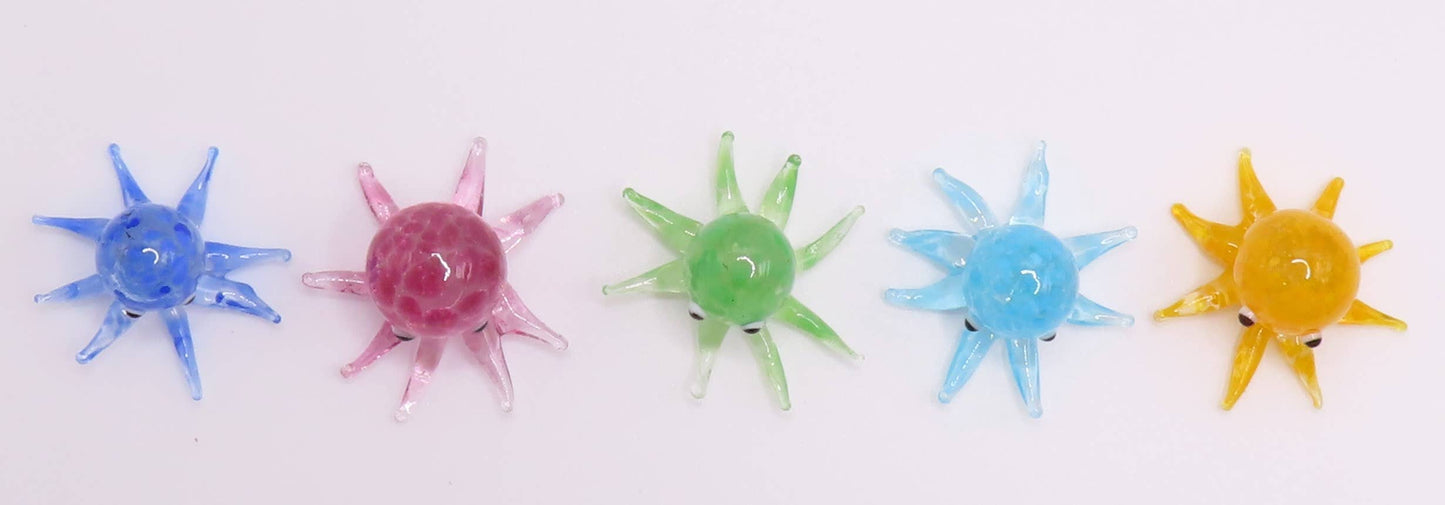 Handblown Glass Mini Octopus
