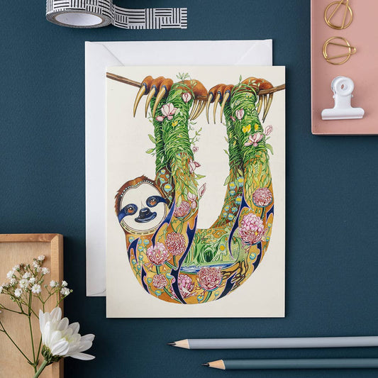 Greeting Card - DM Collection - Sloth