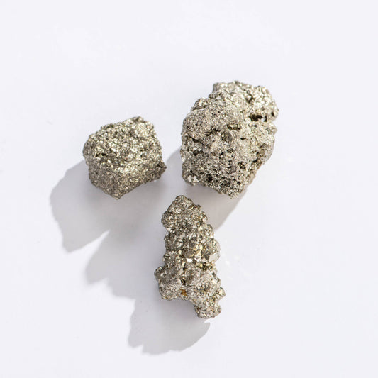 Raw Pyrite Crystals