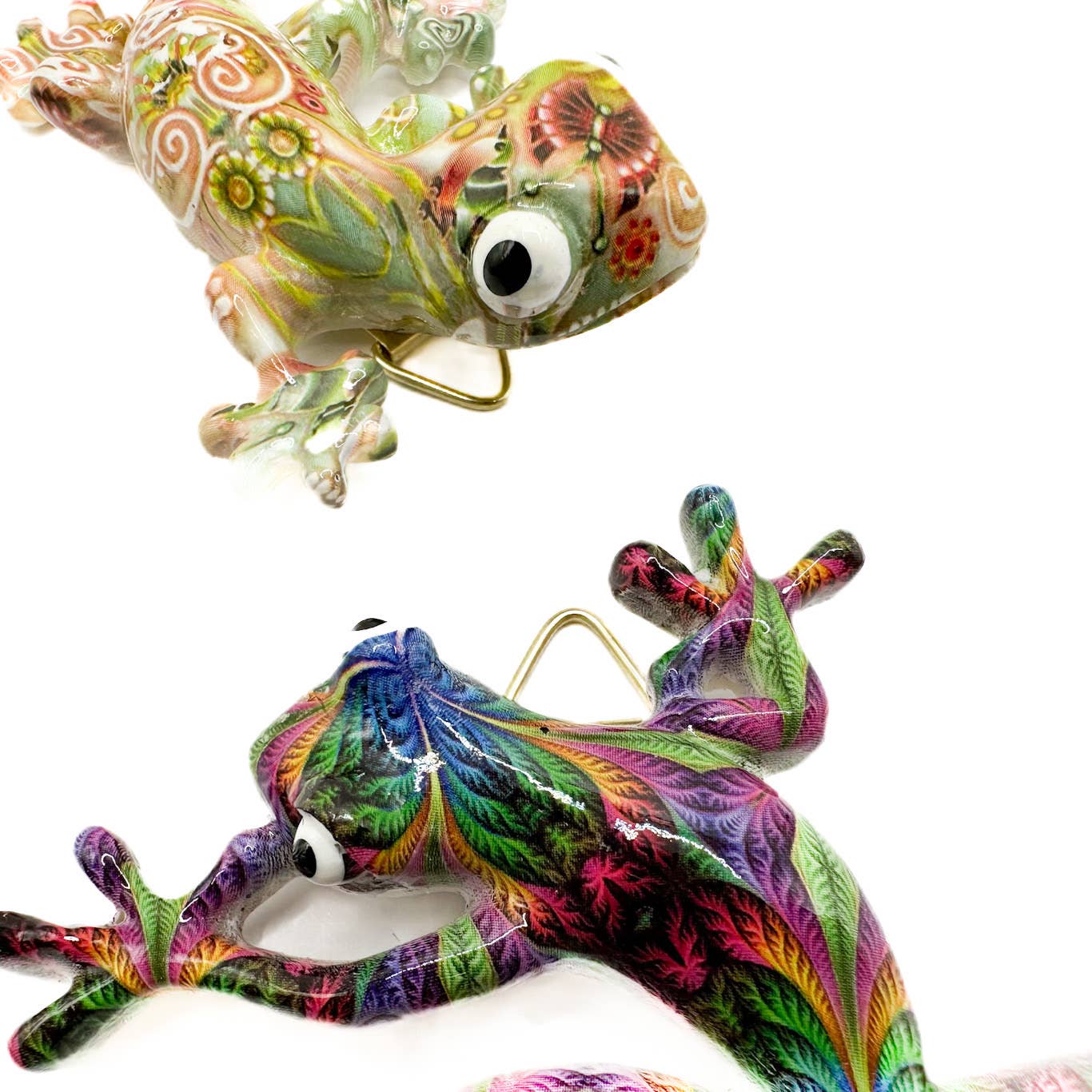 Geckos & Frogs - Colorful Resin