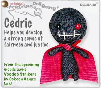 Cedric String Doll Keychain