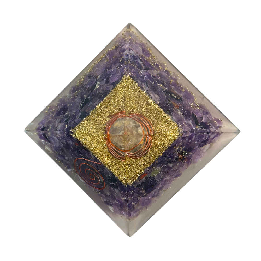 Orgonite Pyramid - Amethyst