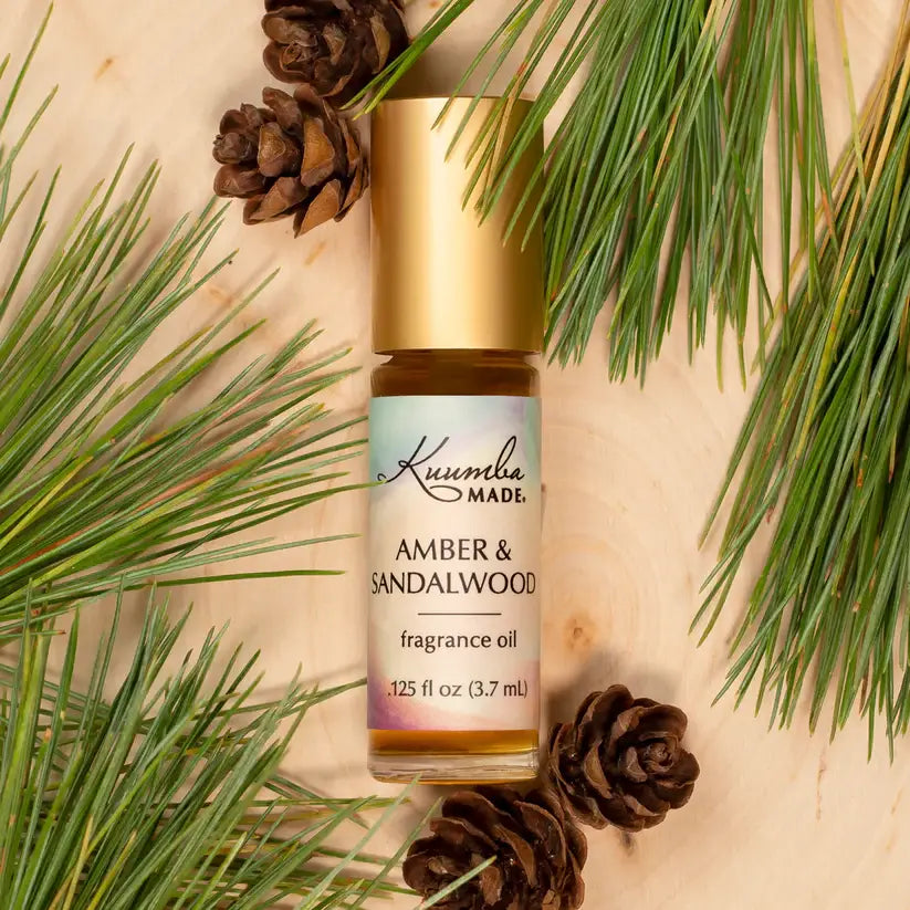 Kuumba Made - Amber and Sandalwood Fragrance Oil: 1/8oz