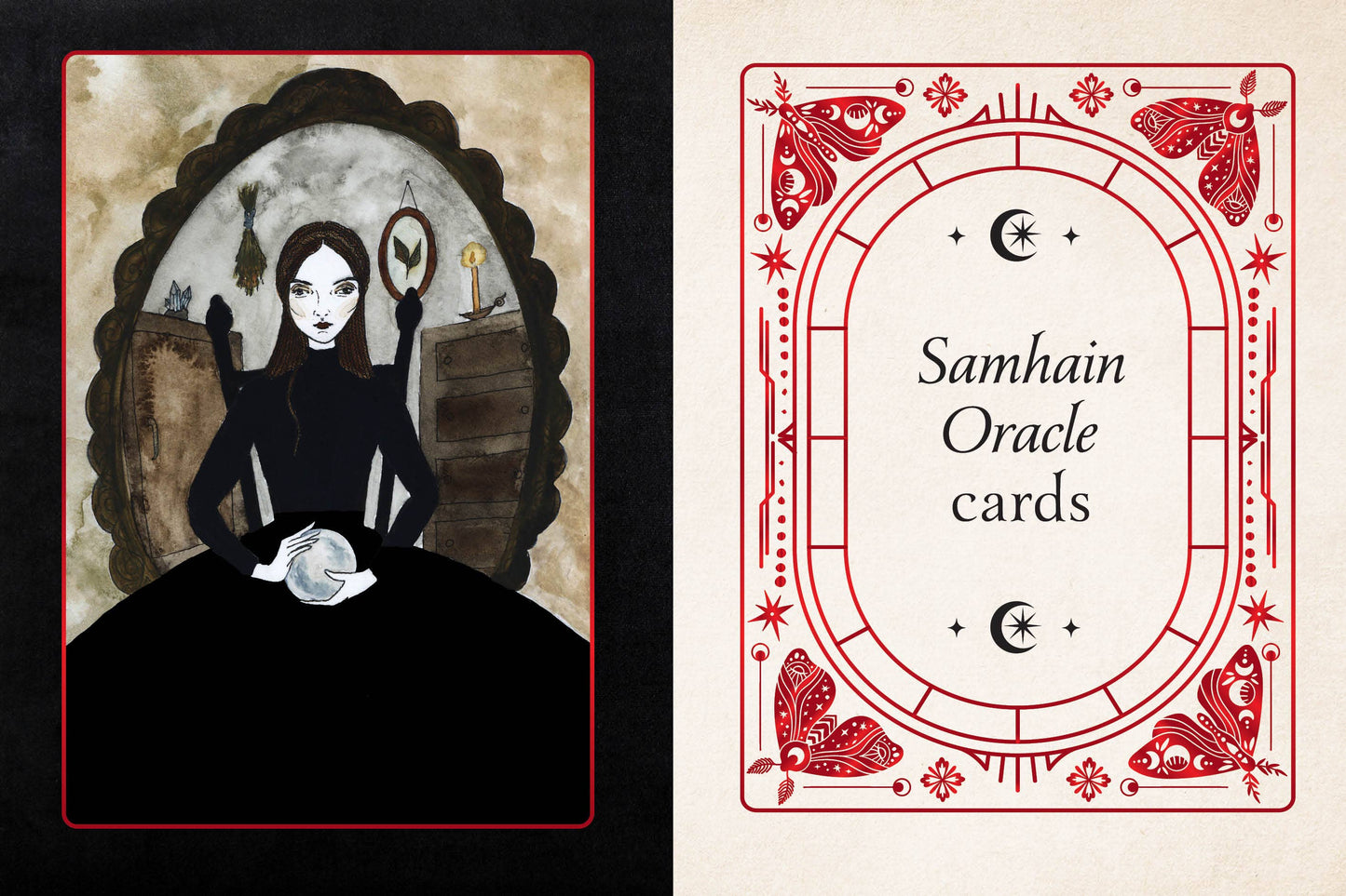 Seasons of the Witch: Samhain Oracle DELUXE EDITION by Lorriane Anderson: Flashcards; 184 pages / English