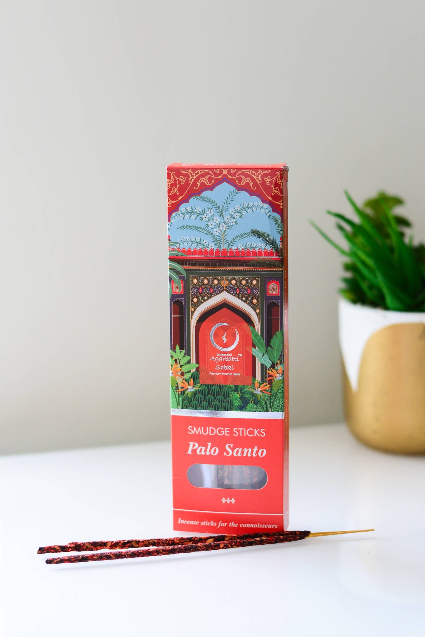 Palo Santo Smudge Incense Sticks 16 sticks box