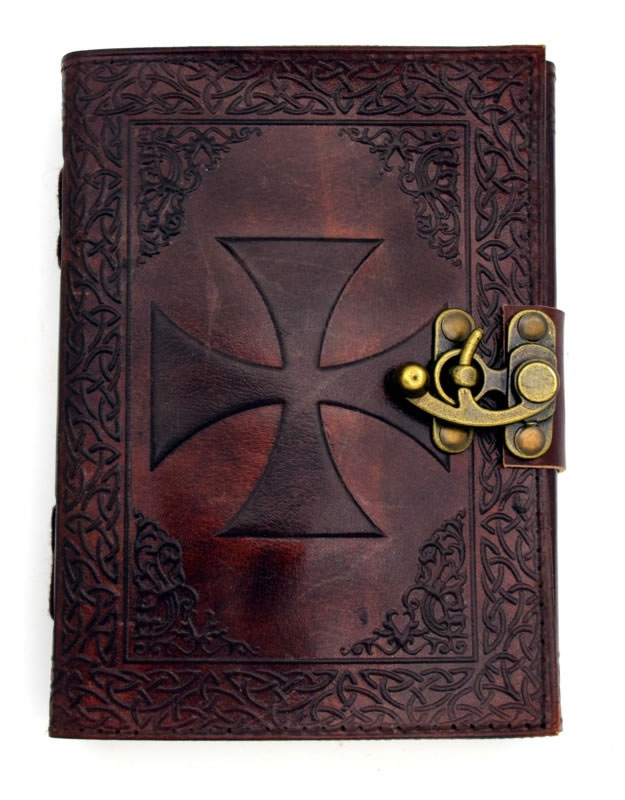 Leather Journal 38 - Knights Templar 5 x 7 Inches