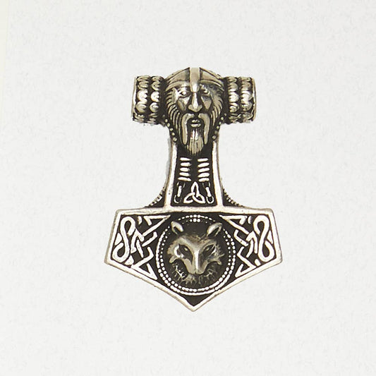 Nirvana Odin - Norse Pendant - Thor’s Hammer: Pewter