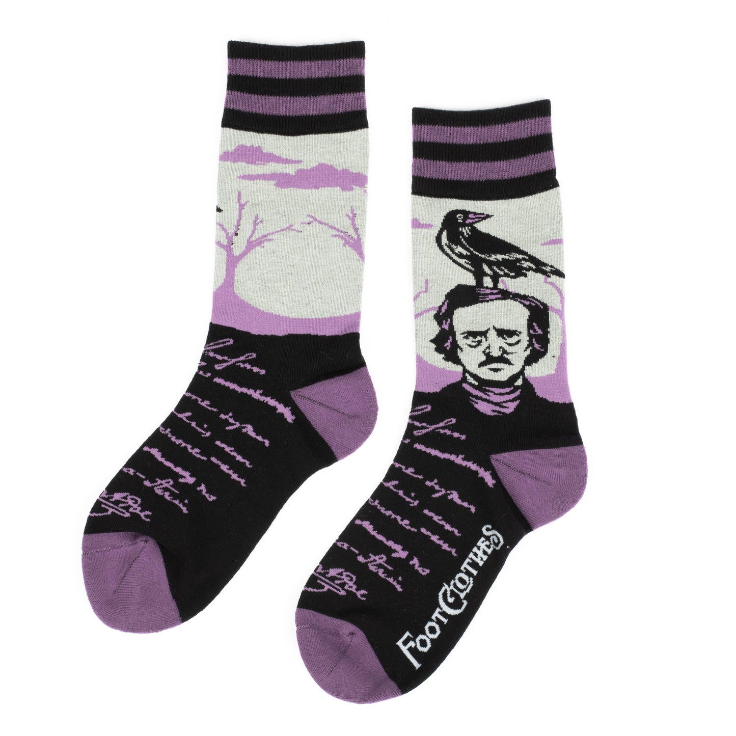 Socks - Foot Clothes - Raven Poe