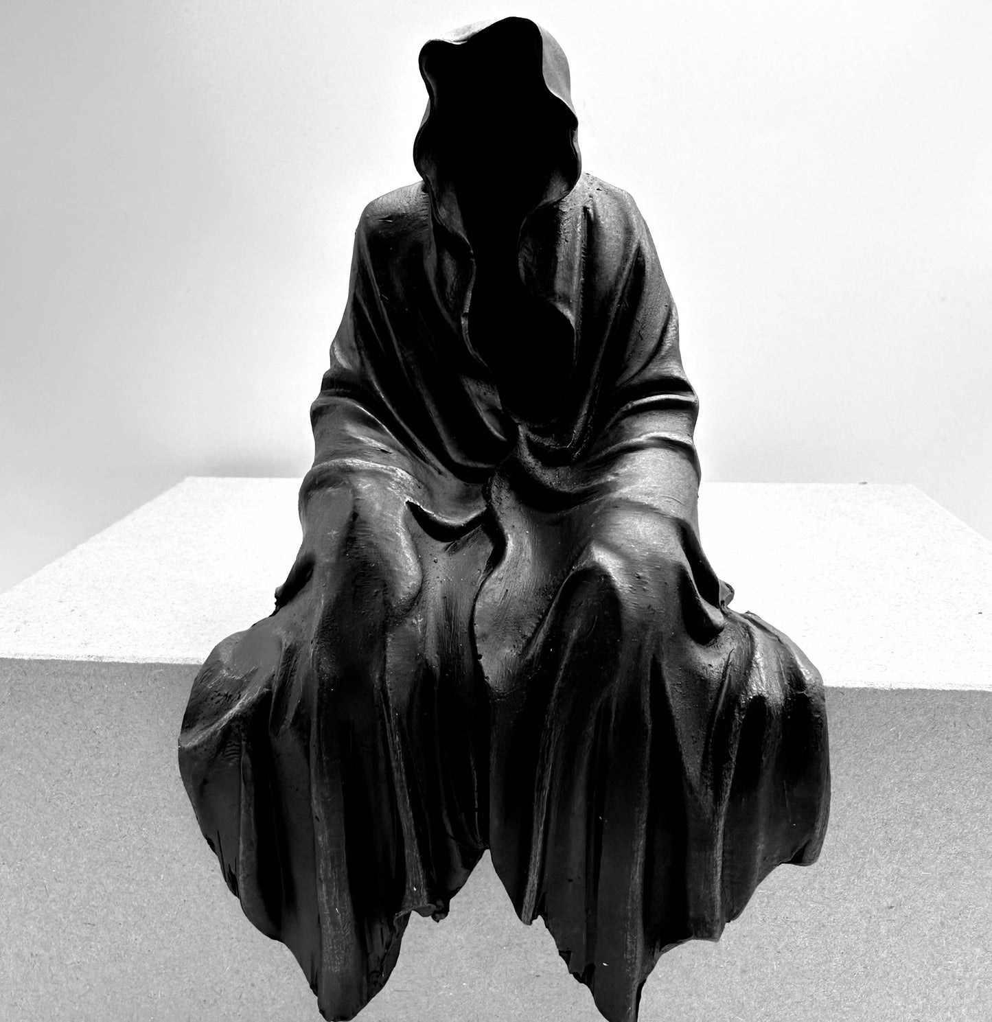 Grim Reaper Statue - Sitting