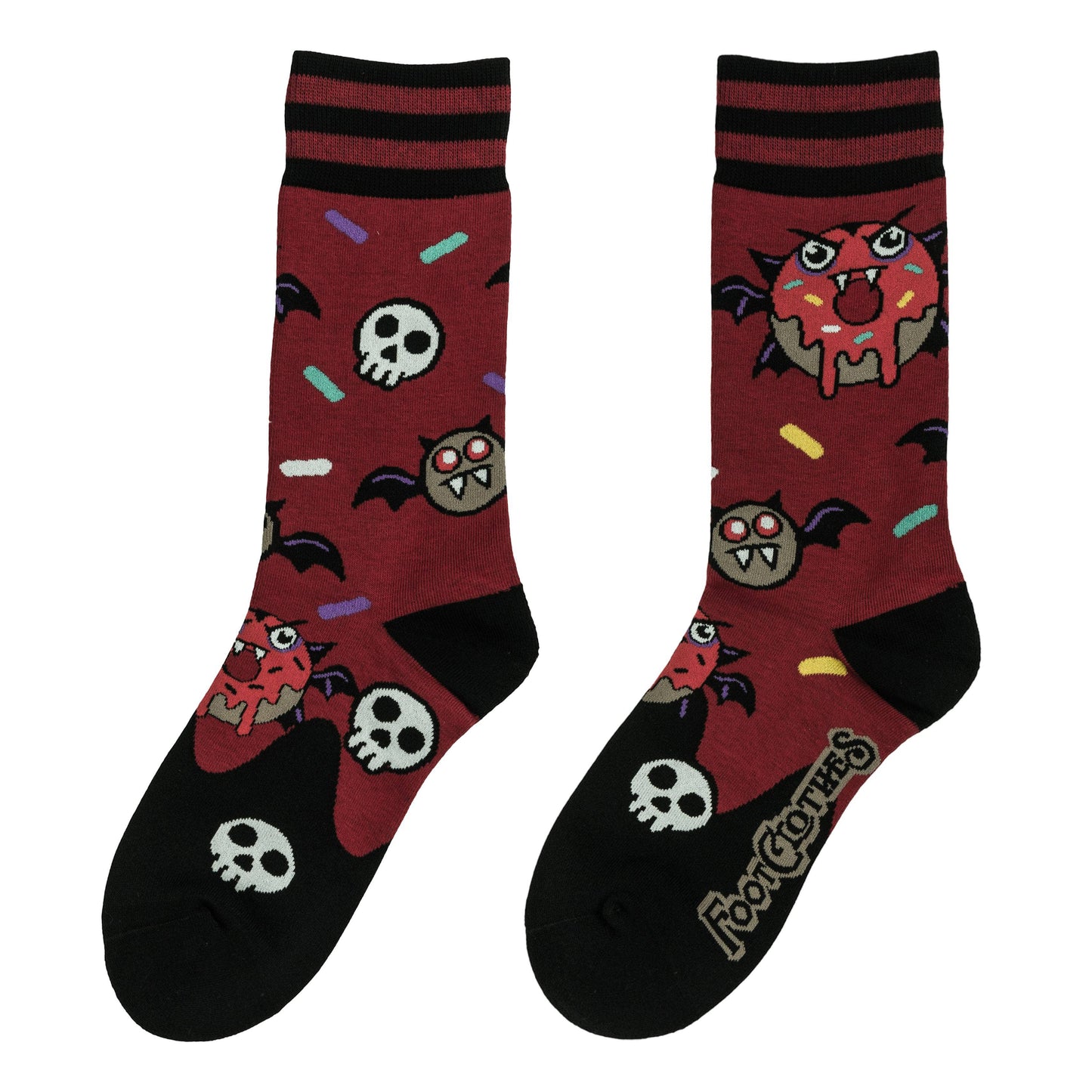 Foot Clothes - Vampire Donut Crew Socks