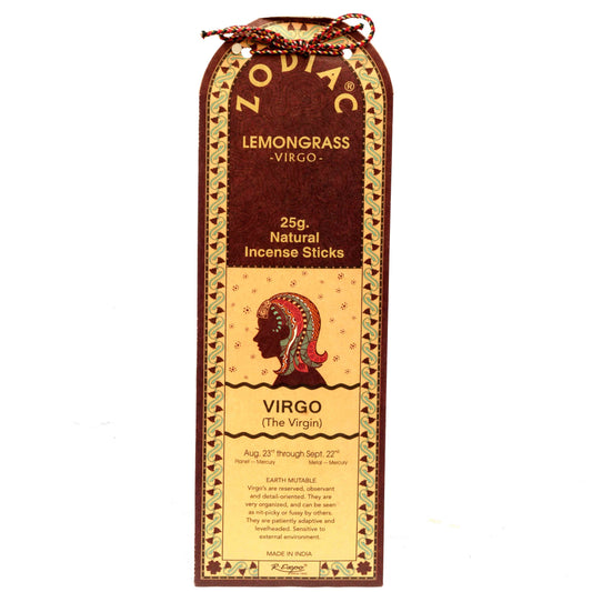 Zodiac Natural Incense- Virgo / 25 g.