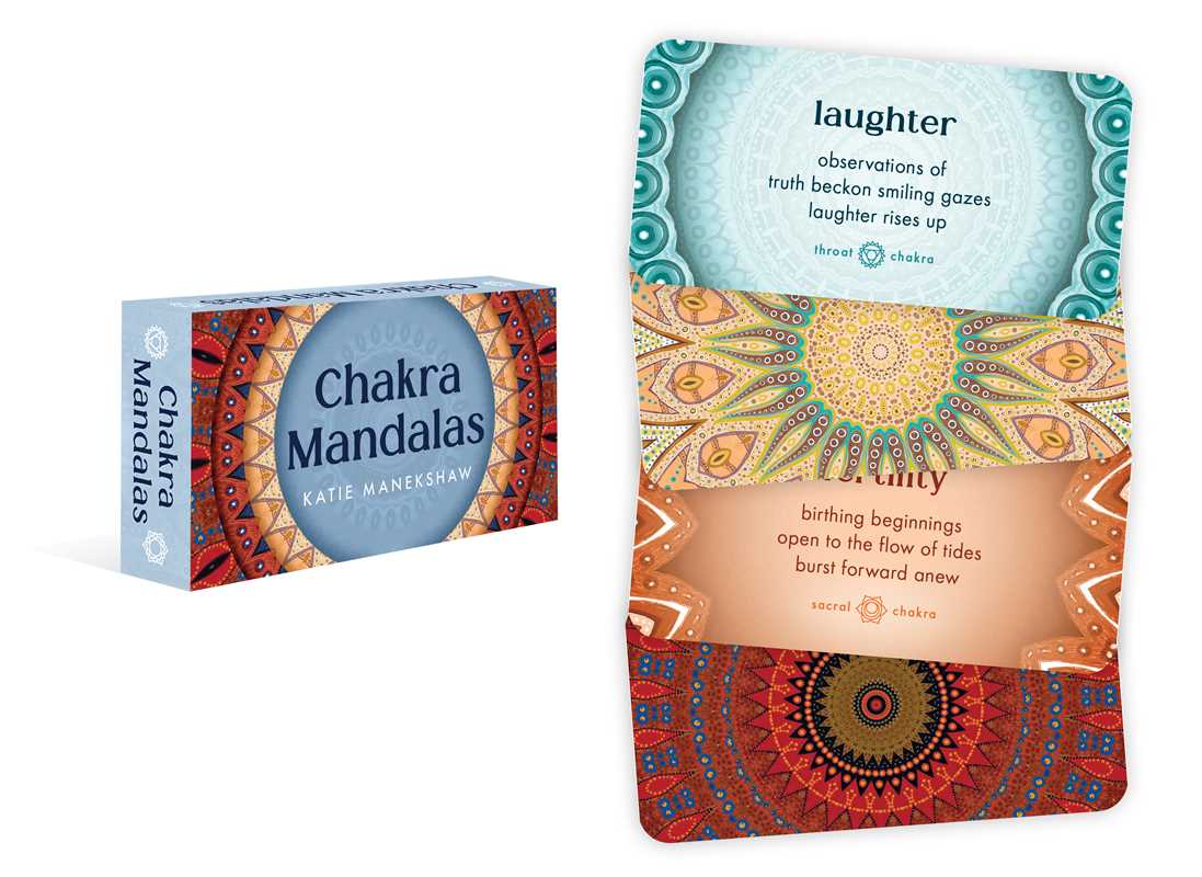 Chakra Mandalas Mini Deck by Katie  Manekshaw