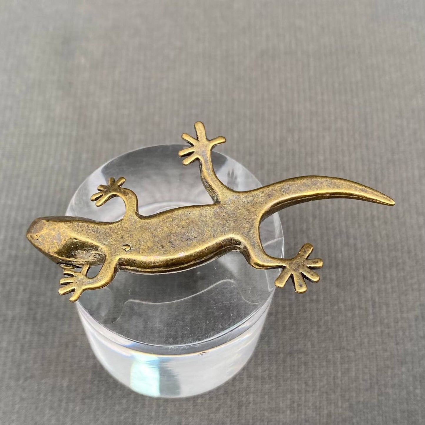 Brass Gecko Crafts Decoration Desktop Ornaments