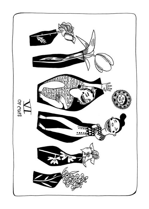 Many Queens Tarot by Lettie Jane  Rennekamp: Mixed Media; 20 pages / English