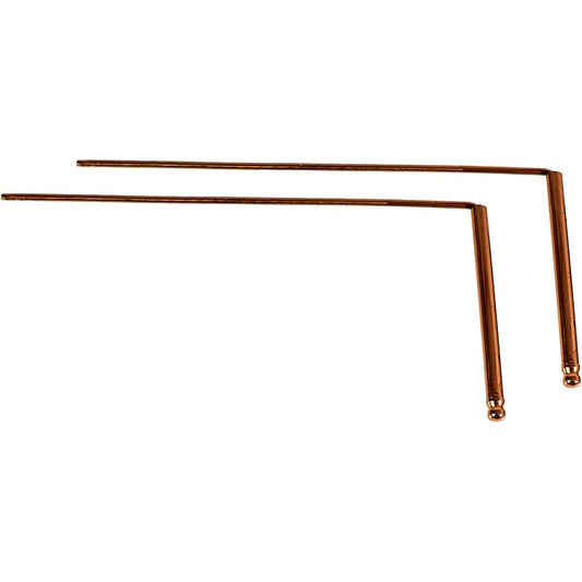 Copper Dowsing Rods w/ Handles in Case (Pack of 2)