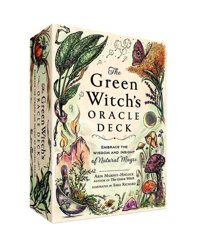 Green Witch's Oracle Deck by Arin Murphy-Hiscock: Flashcards; 100 pages / English