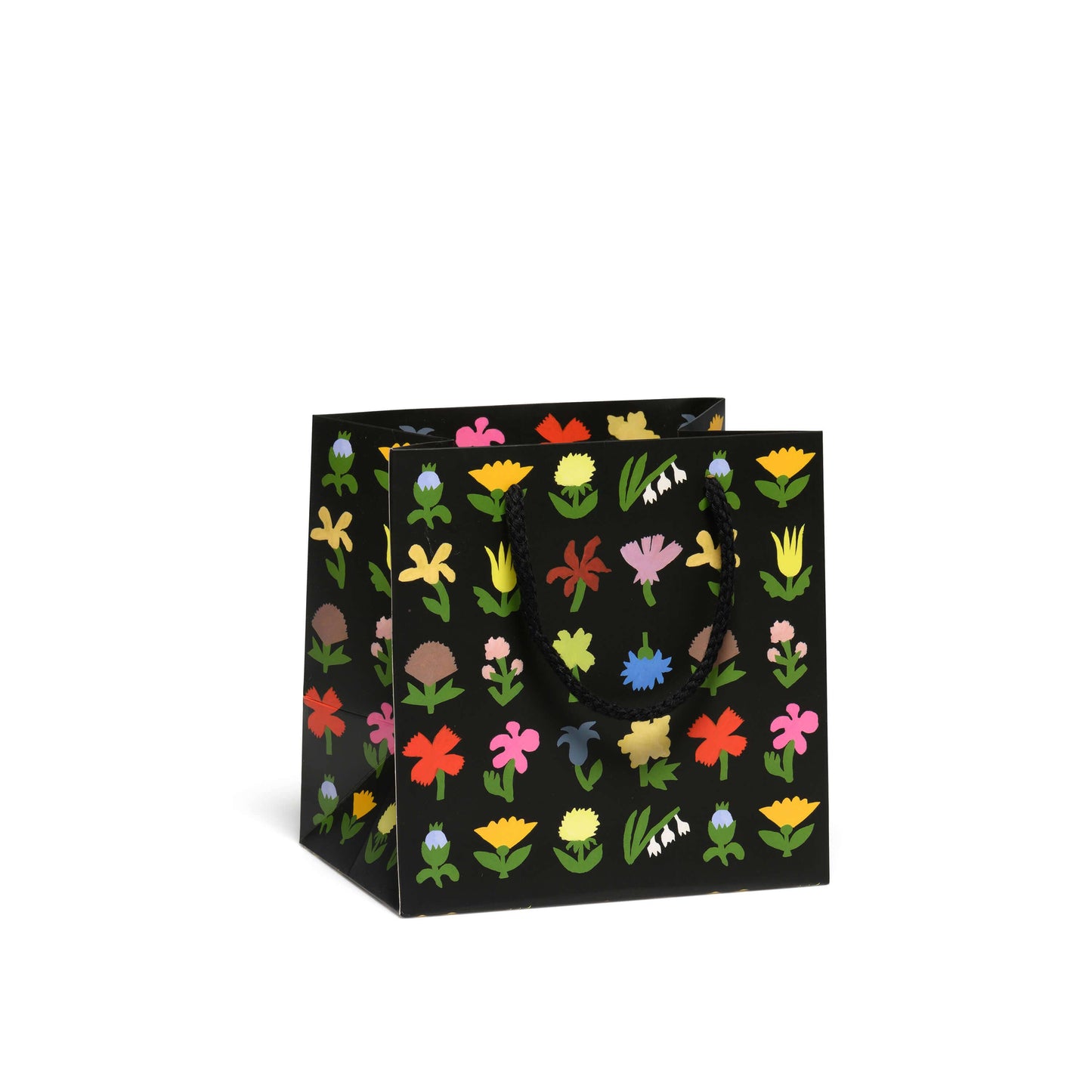 Gift Bag - Red Cap - Little Flowers - Small