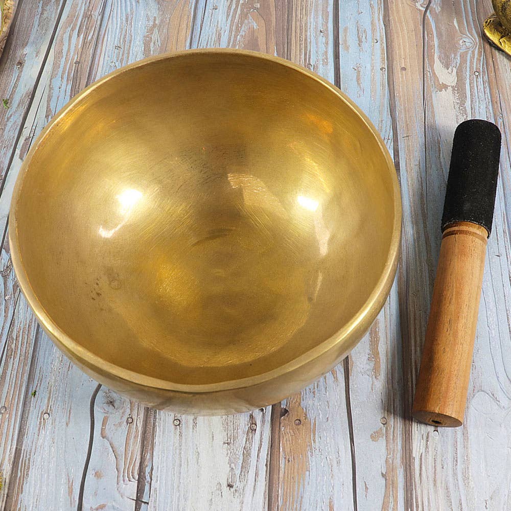 Tibetan Singing Bowl - 7.5" Hand Hammered Bowl