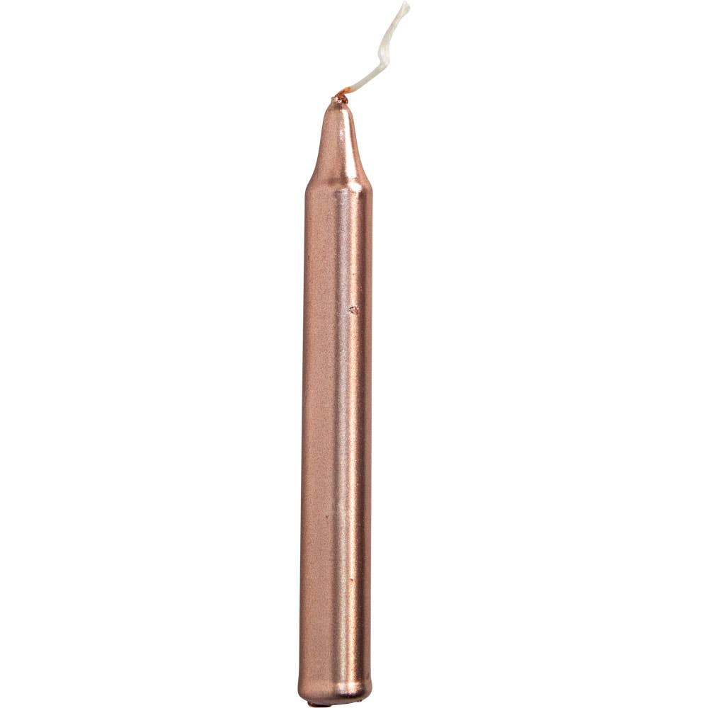 Mini Candles - Rose / Copper Metallic (per candle)