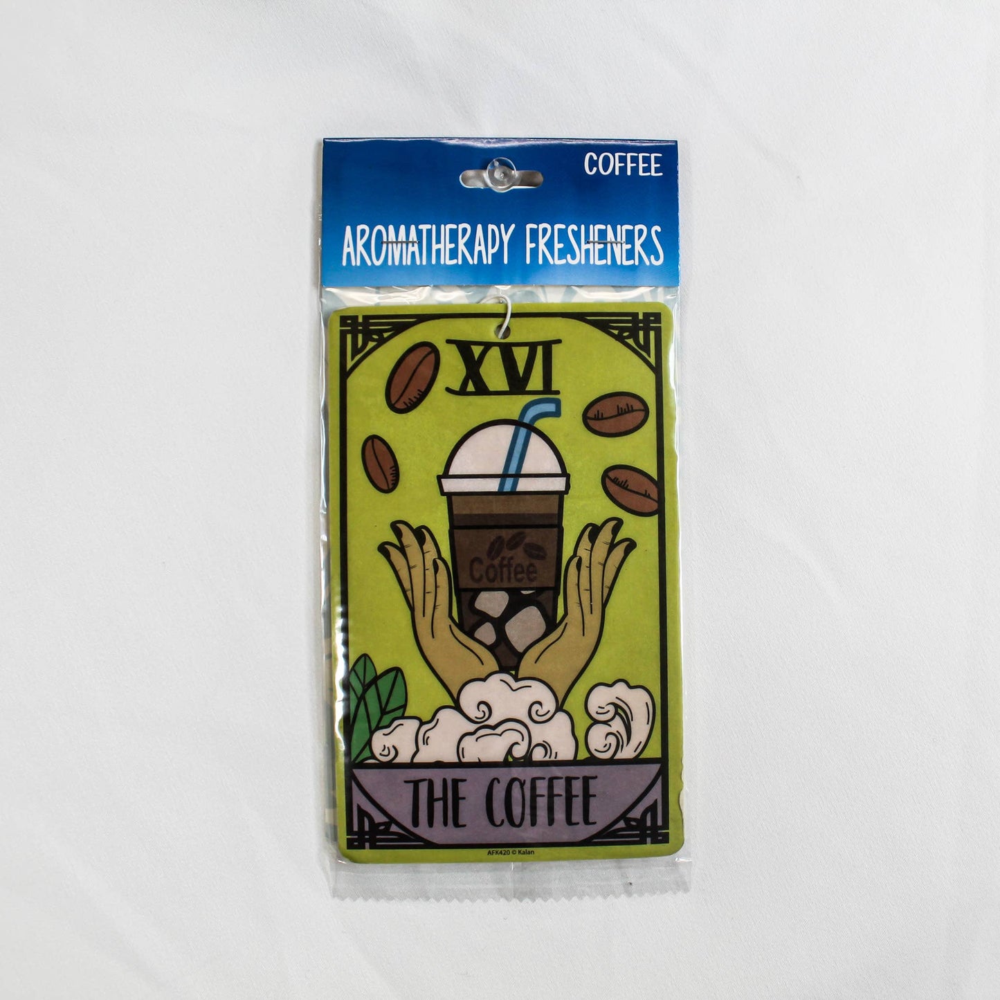 Air Freshener - Coffee Tarot Card