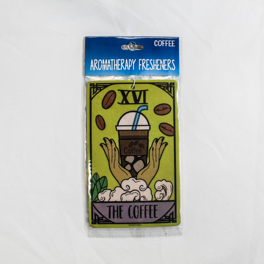 Air Freshener - Coffee Tarot Card