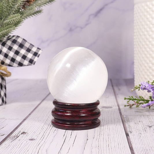 Selenite Sphere | Crystal Sphere