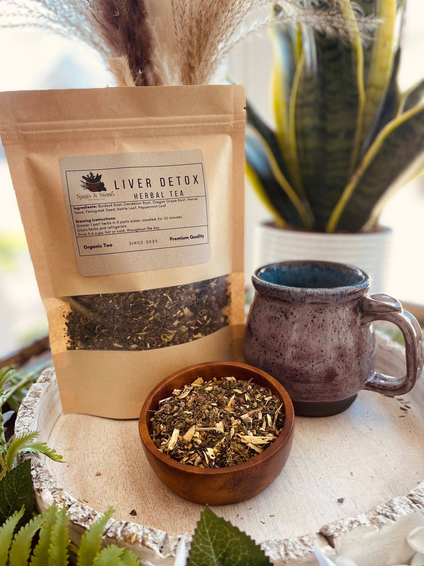 Liver Detox Tea Blend: 1.5oz