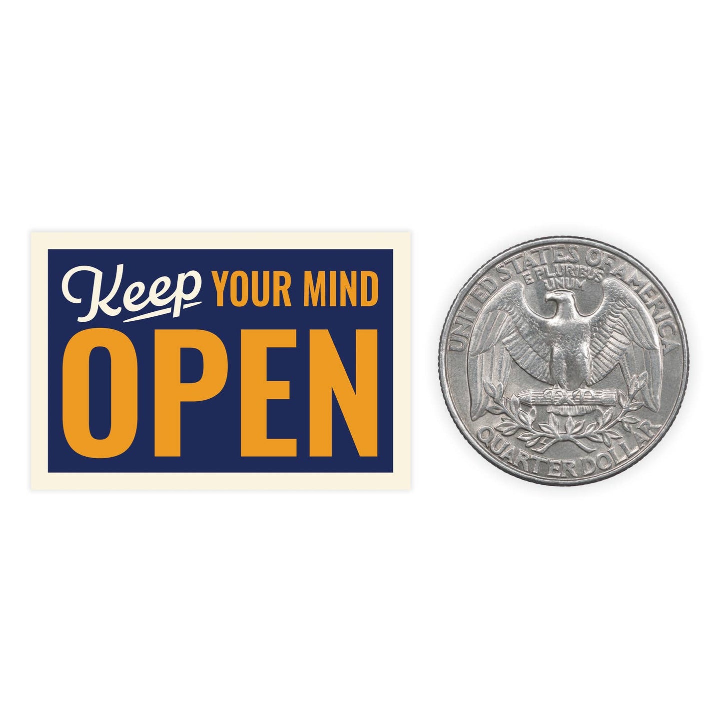 Open Mind - Mini Sticker