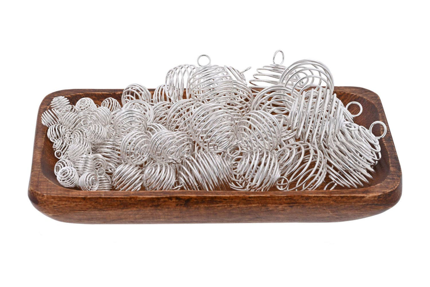 Cages - Silver Color Spiral