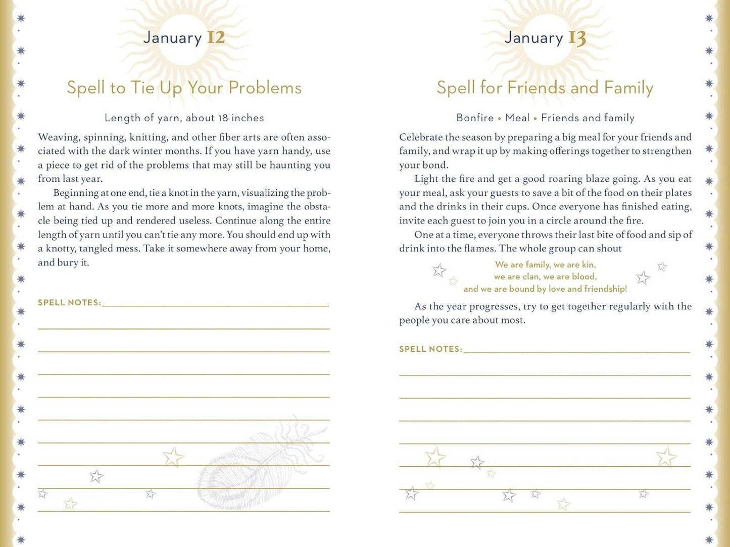Daily Spell Journal: A Diary of Enchantments