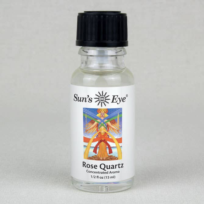 Rose Quartz Oil: .5 fl oz - Sun's Eye