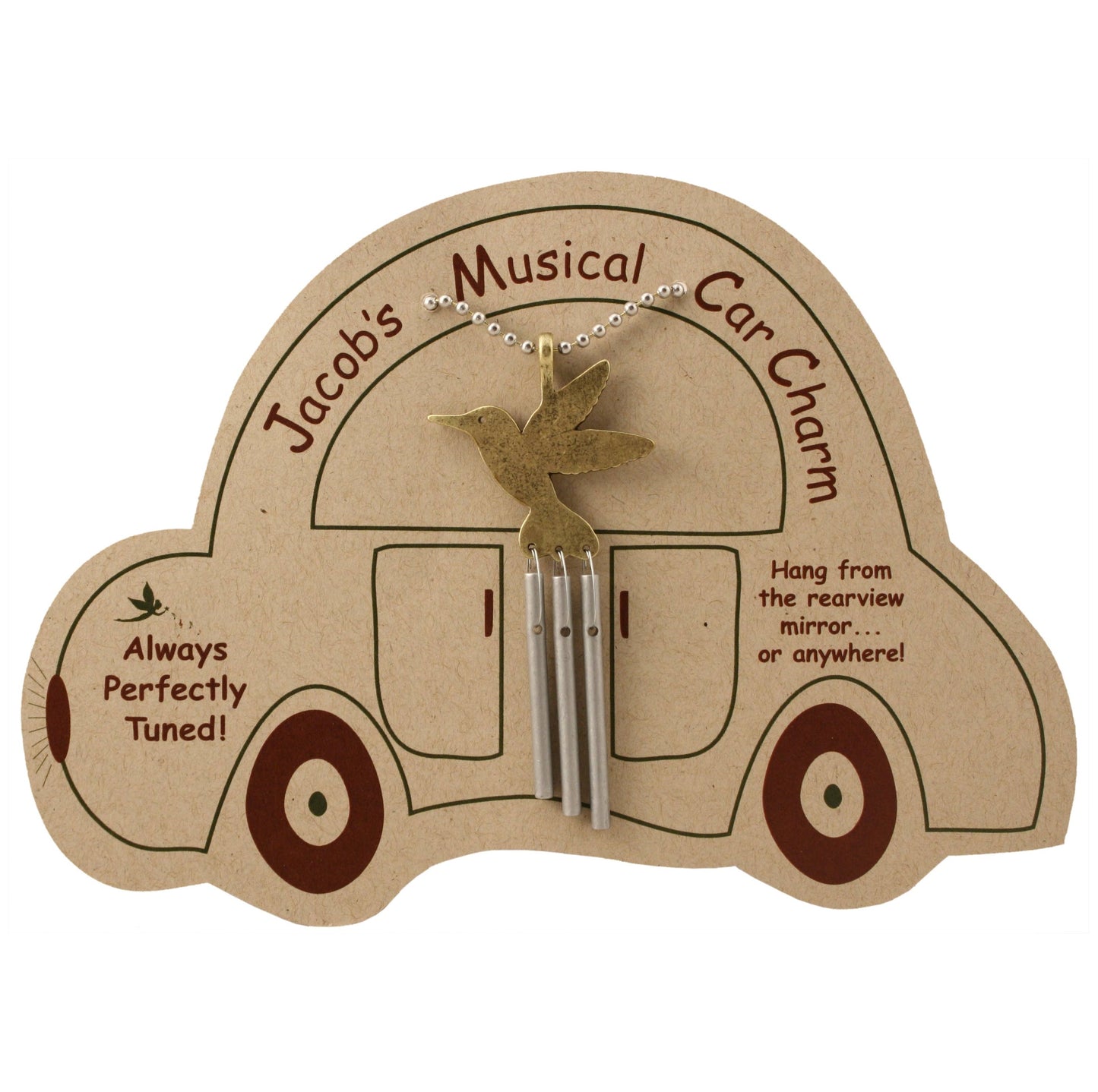 Jacob's Musical Car Charm Chime, Hummingbird