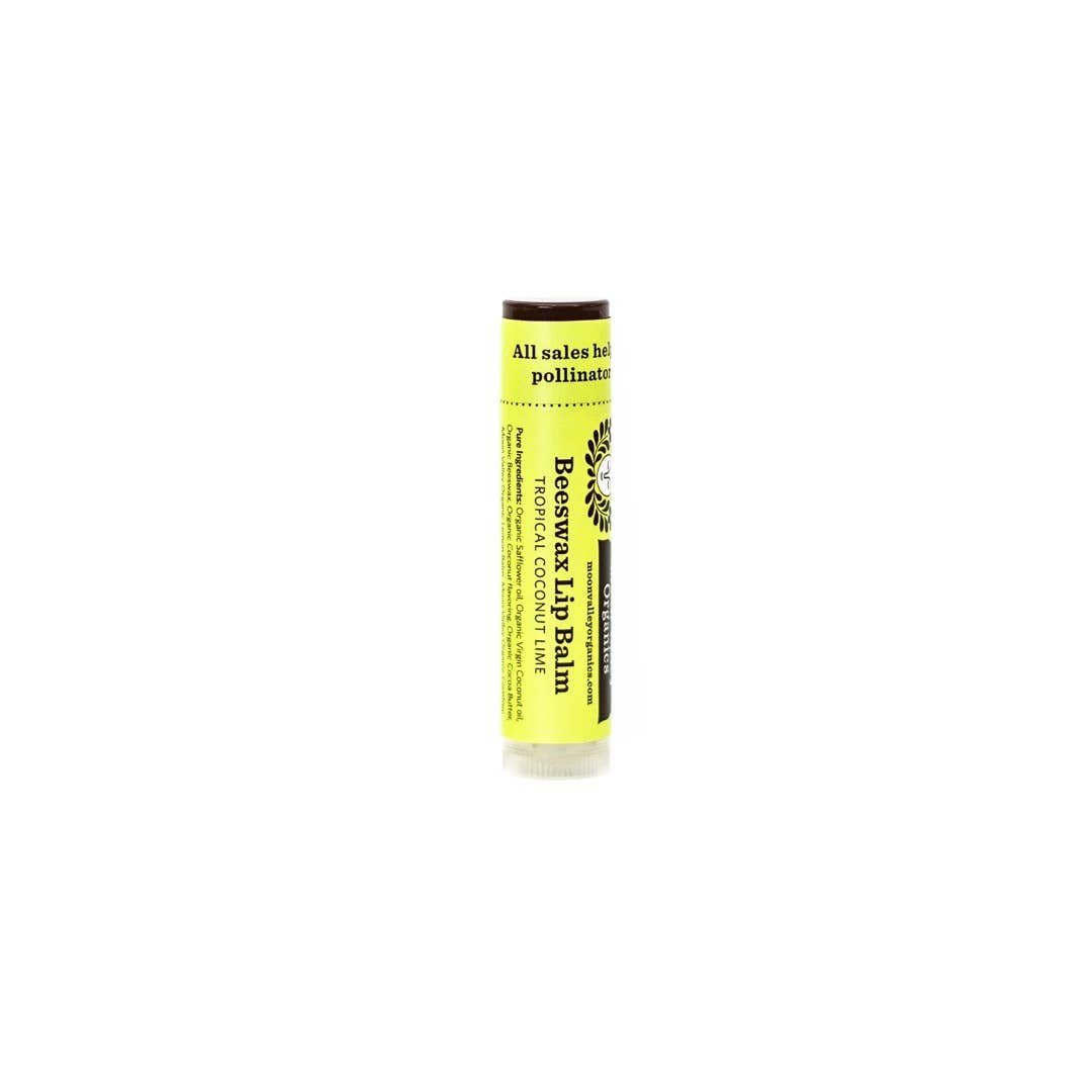 Tropical Coconut Lime Beeswax Lip Balm