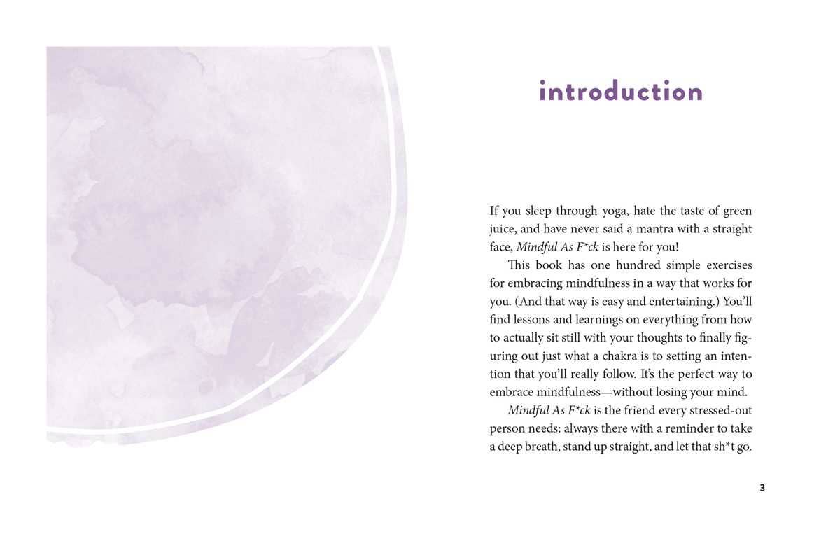 Mindful As F*ck by Emily Horn: Hardcover; 208 pages / English