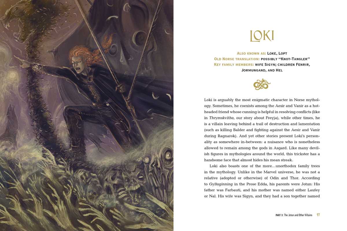 Norse Mythology - The Gods, Goddesses, and Heroes Handbook