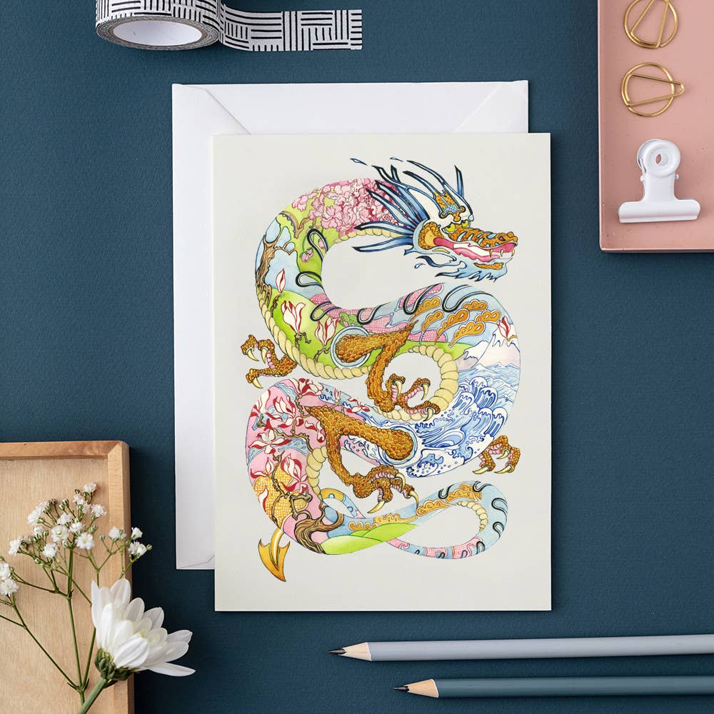 Greeting Card - DM Collection - Dragon