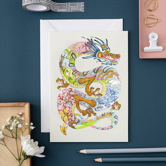 Greeting Card - DM Collection - Dragon
