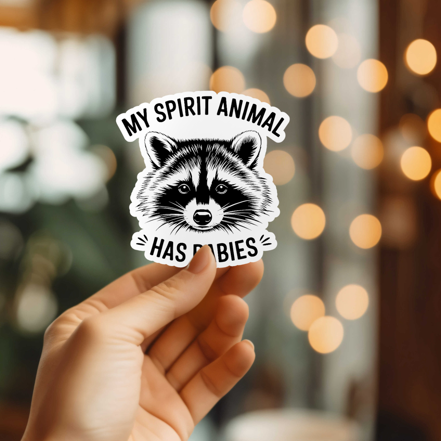 MMT Stickers - Funny Spirit Animal Vinyl Sticker